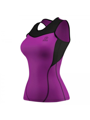 Ladies Compression Shirt Short Sleeve