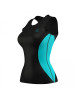 Ladies Compression Shirt Short Sleeve